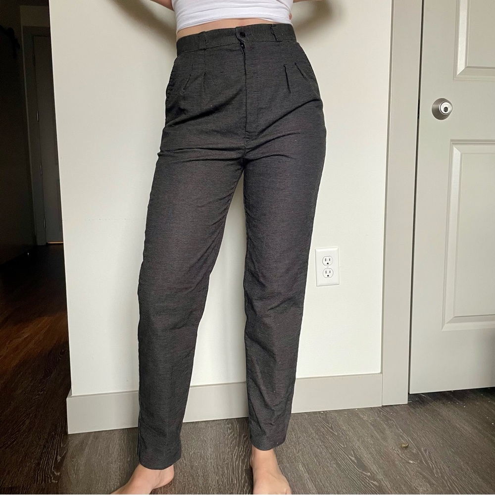 Women's Gray Straight Leg Pants